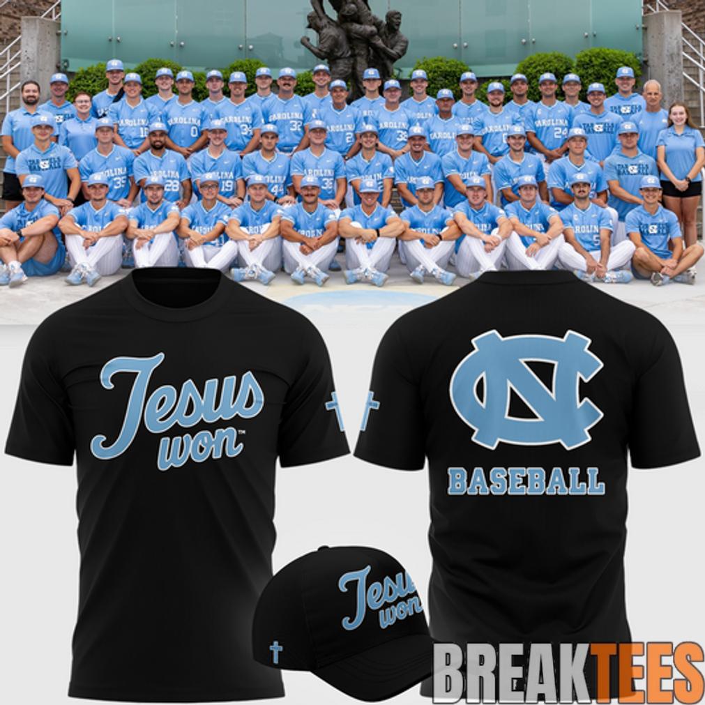 North Carolina Tar Heels JESUS WON Unisex
