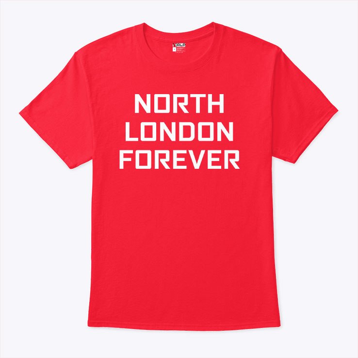 North London Forever Arsenal Premier League Champions 2026 Shirt Unisex