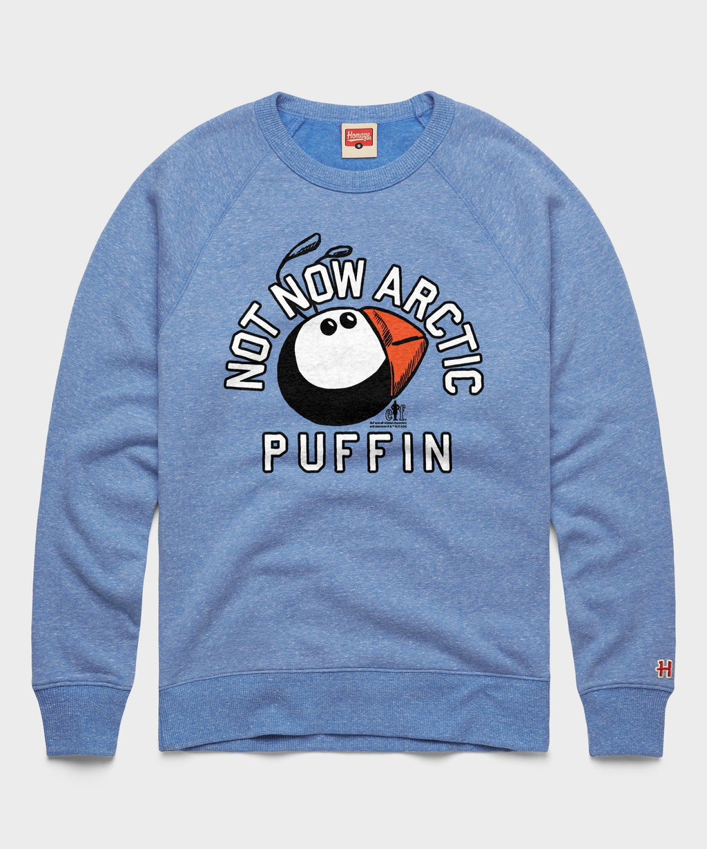 Not Now Arctic Puffin Crewneck Unisex