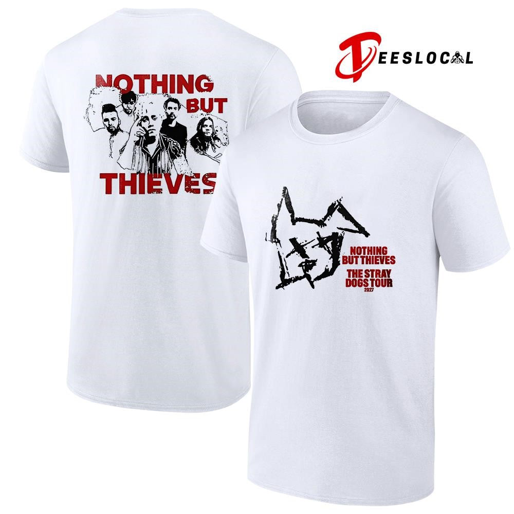 Nothing But Thieves The Stray Dogs tour graphic shirt Unisex