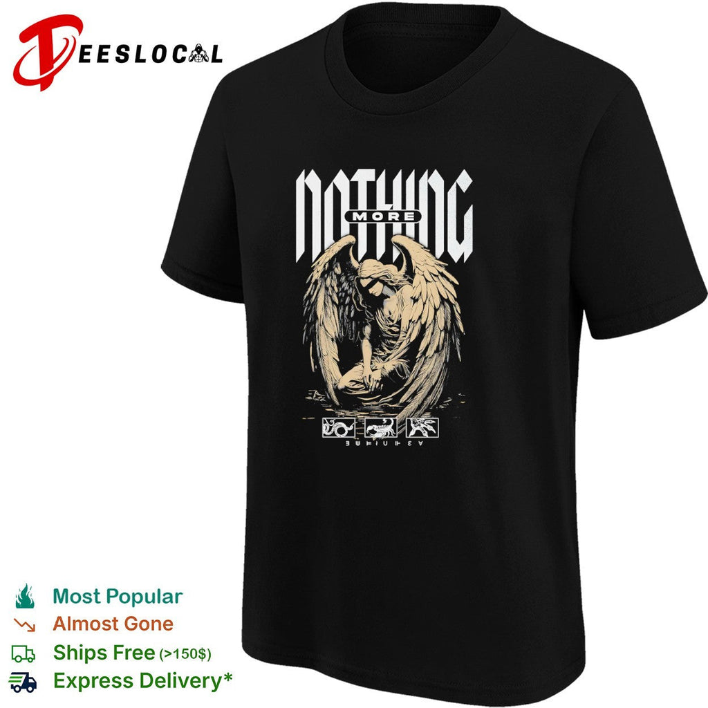Nothing More Band Angel Blindfolded Snake Scorpion Claw shirt Unisex