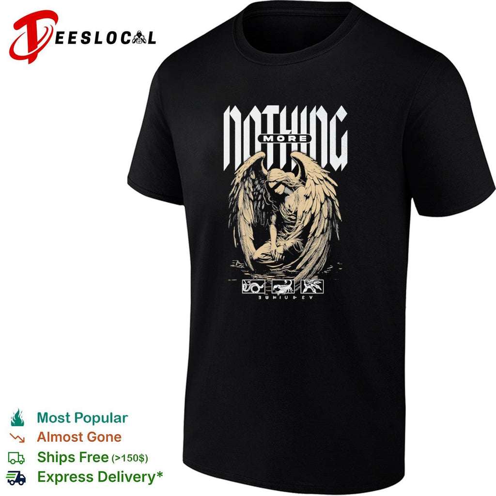Nothing More Band Angel Blindfolded Snake Scorpion Claw shirt Unisex