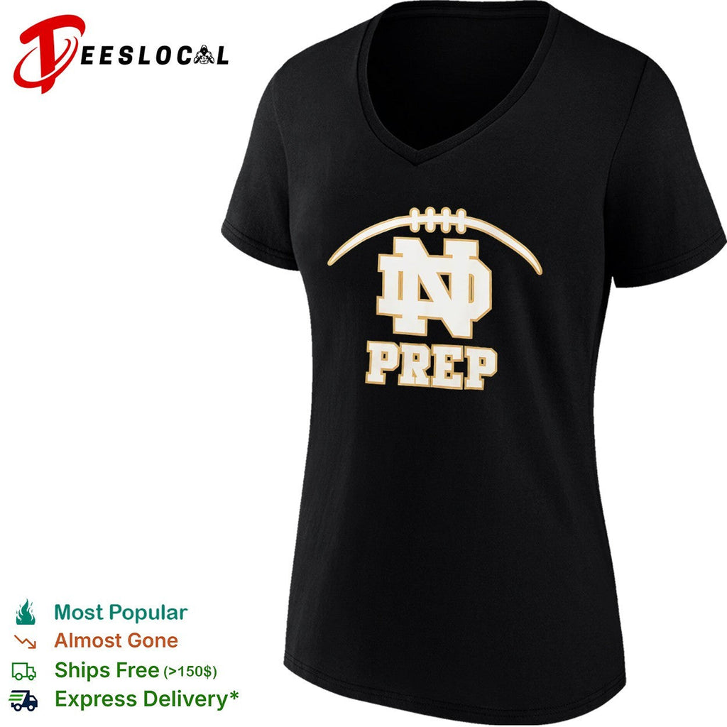 Notre Dame Fighting Irish Prep Football University shirt Unisex