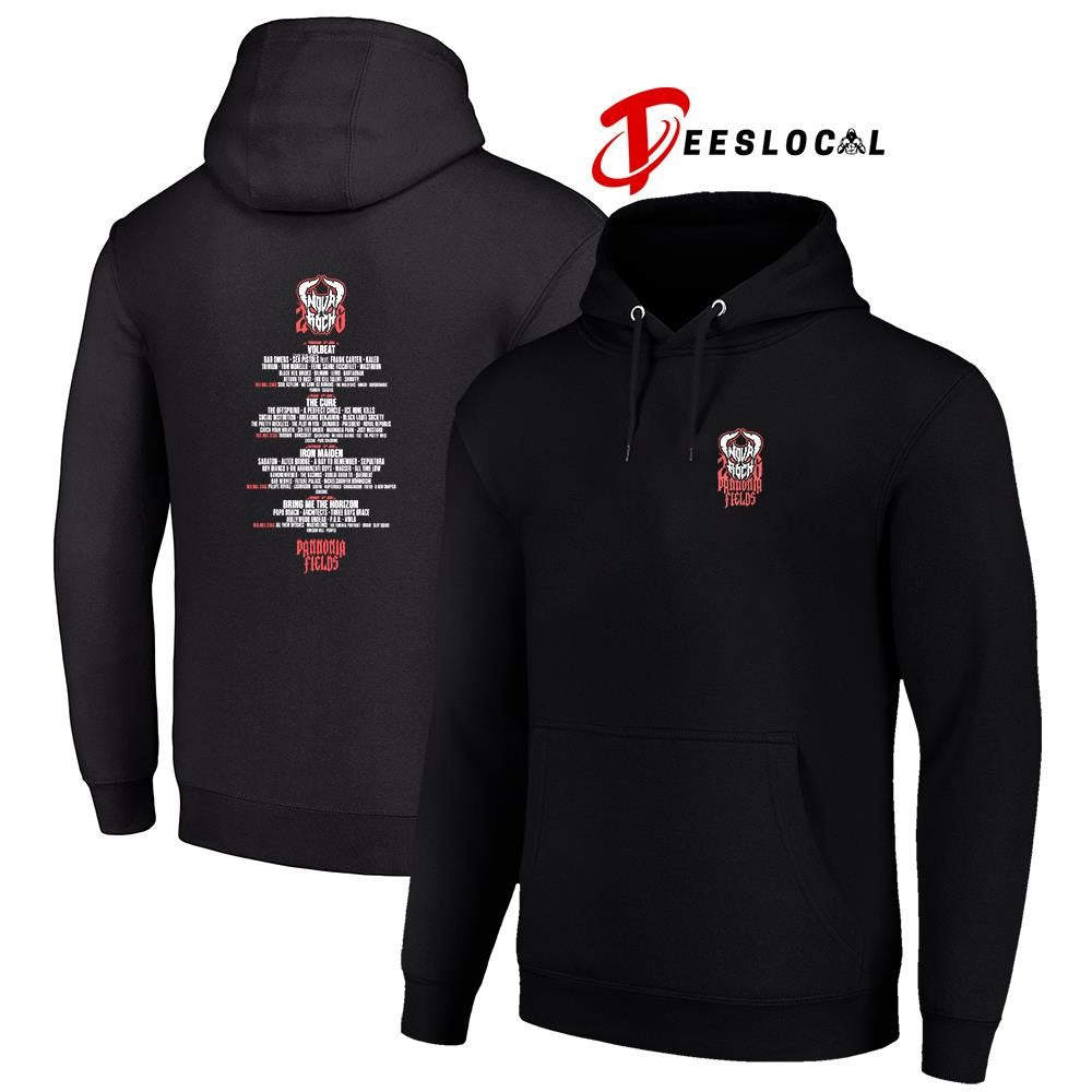 Nova Rock Pannonia Fields Deamon lineup graphic shirt Unisex