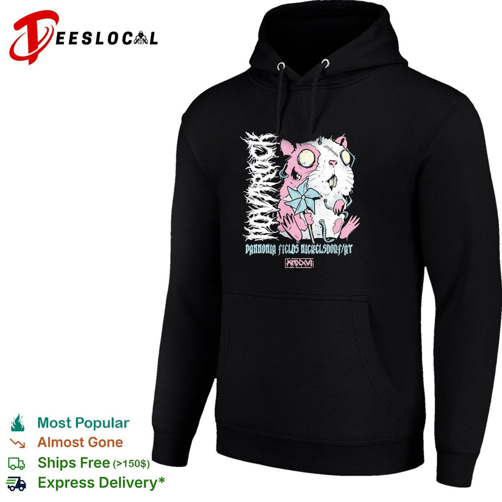 Nova Rock Pannonia Fields Nickelsdorf AT MMXXVI zombie hamster pinwheel shirt Unisex