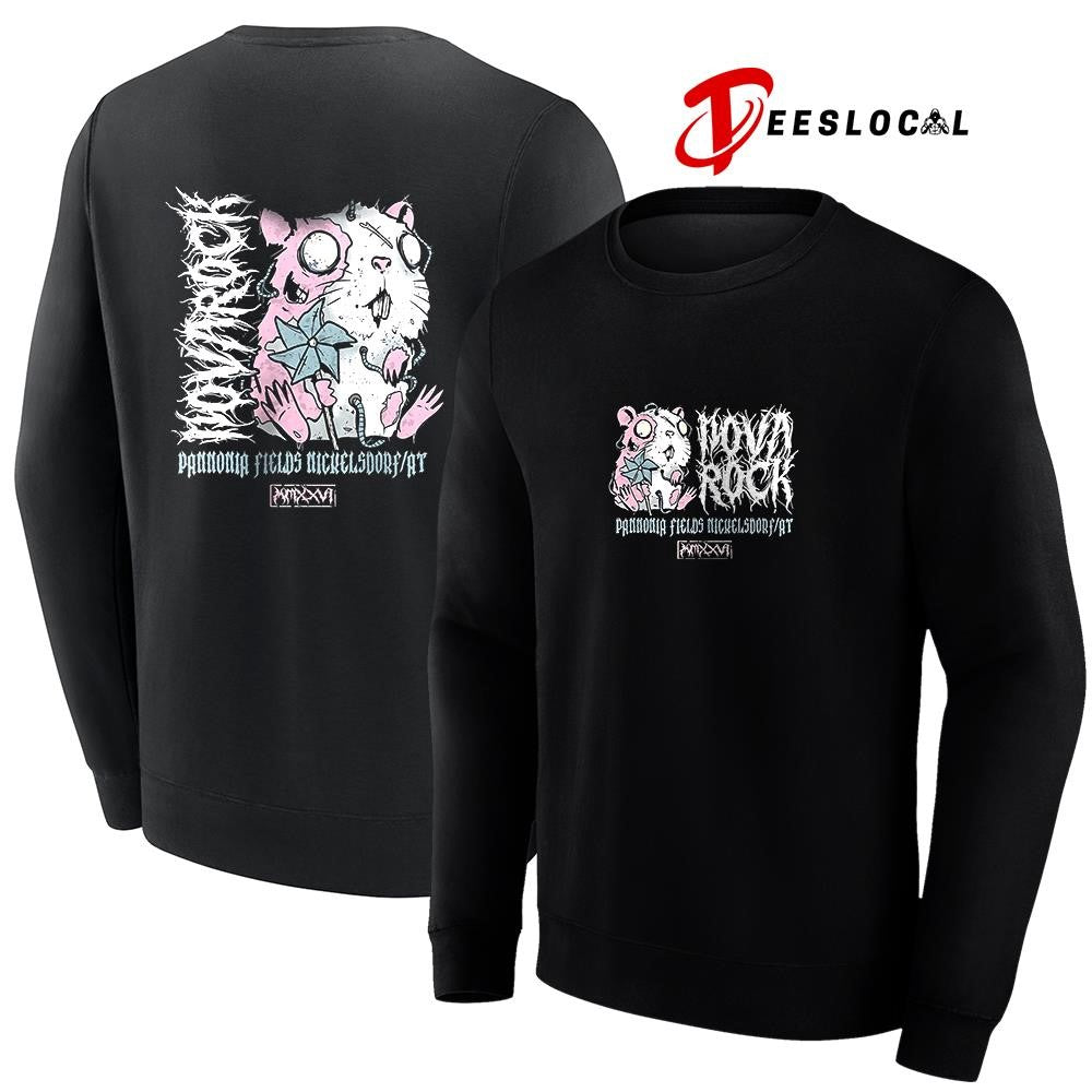 Nova Rock Pannonia Fields chaos Hammy graphic shirt Unisex