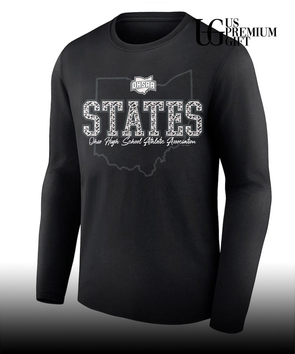 OHSAA States Camo Letters shirt Unisex