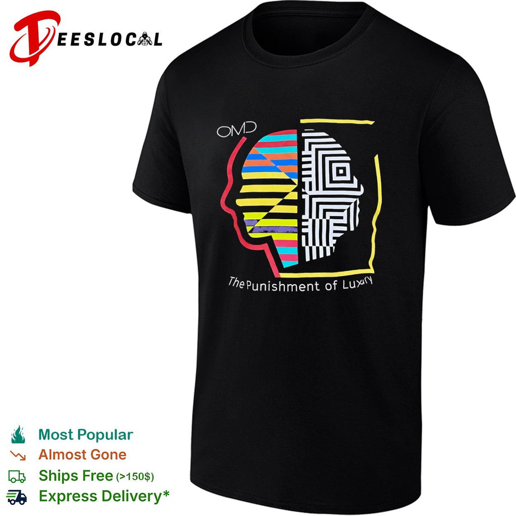 OMD The Punishment of Luxury synthpop band shirt Unisex