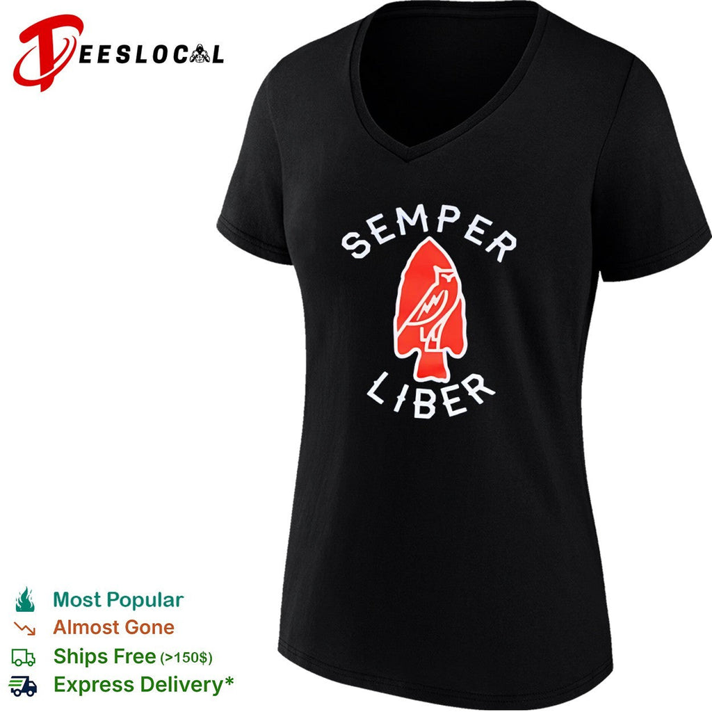 OVO Octobers Very Own Semper Liber Arrowhead Owl Logo Shirt Unisex