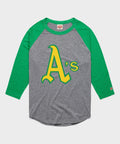 Oakland Athletics Jersey Logo '70 Raglan Unisex