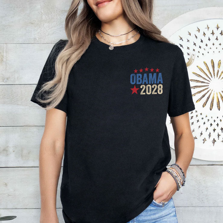 Obama 2028 Since Rules Don’t Exist Anymore Tee Shirt