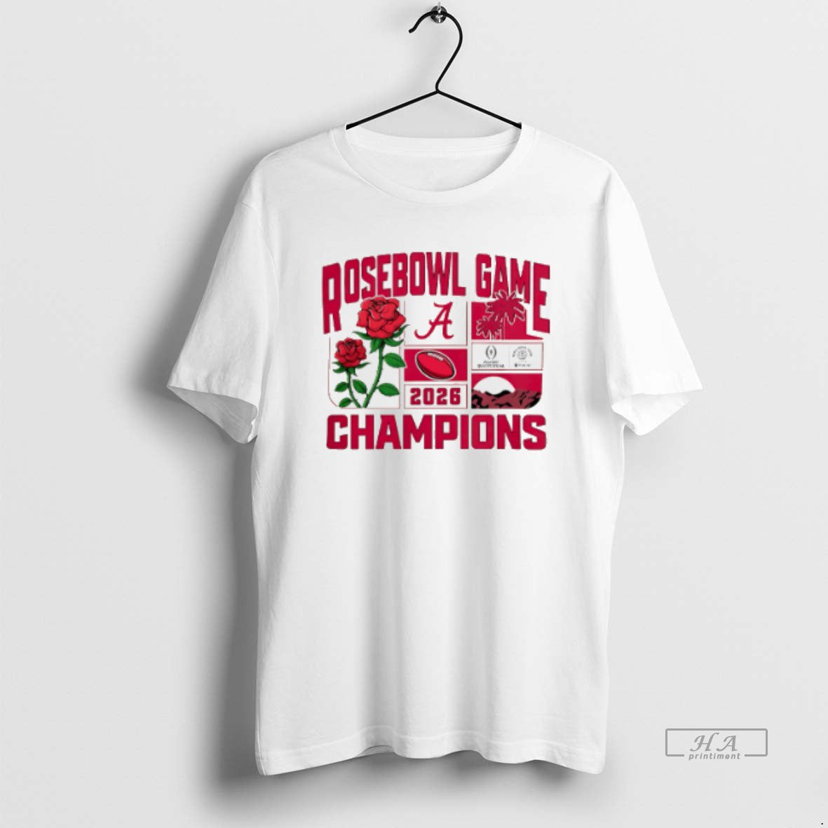 Official Alabama Football 2026 Rose Bowl Champions Unisex