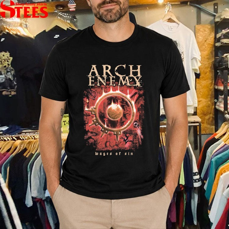 Arch Enemy Wages Of Sin T-shirts