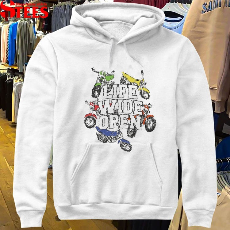 Cboystv Life Wide Open Bikes T-shirts