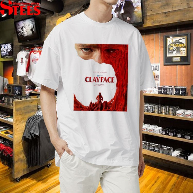 Clayface Movie Look Fear In The Face Only In Theaters October 23 2026 T-Shirts