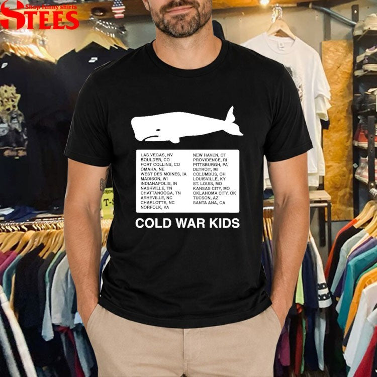 Cold War Kids 2024 Tour T-Shirt