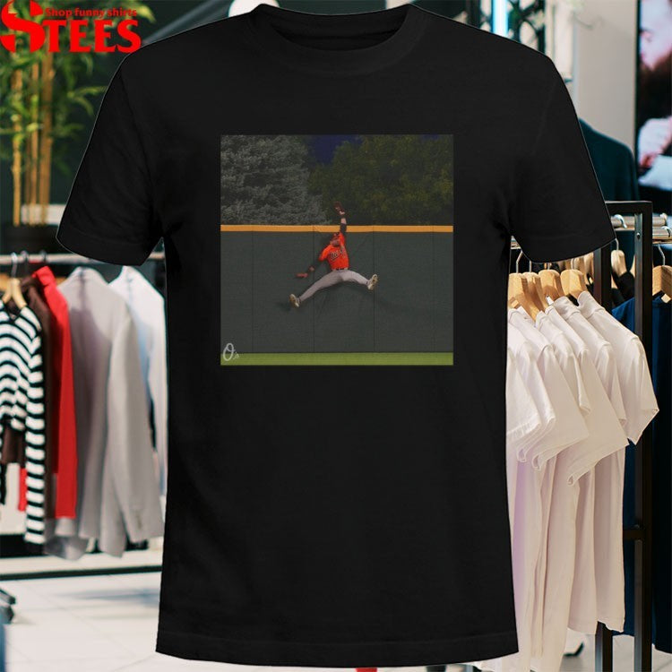 Colton Cowser Baltimore Orioles Catch Photo T-shirts