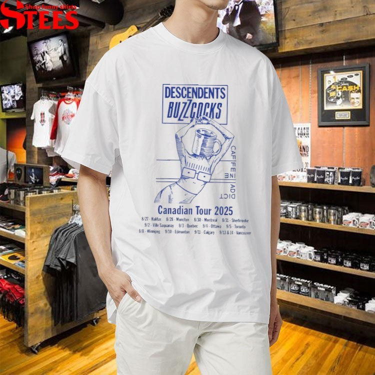 Descendents Buzzcocks Canadian Tour 2025 T-Shirt