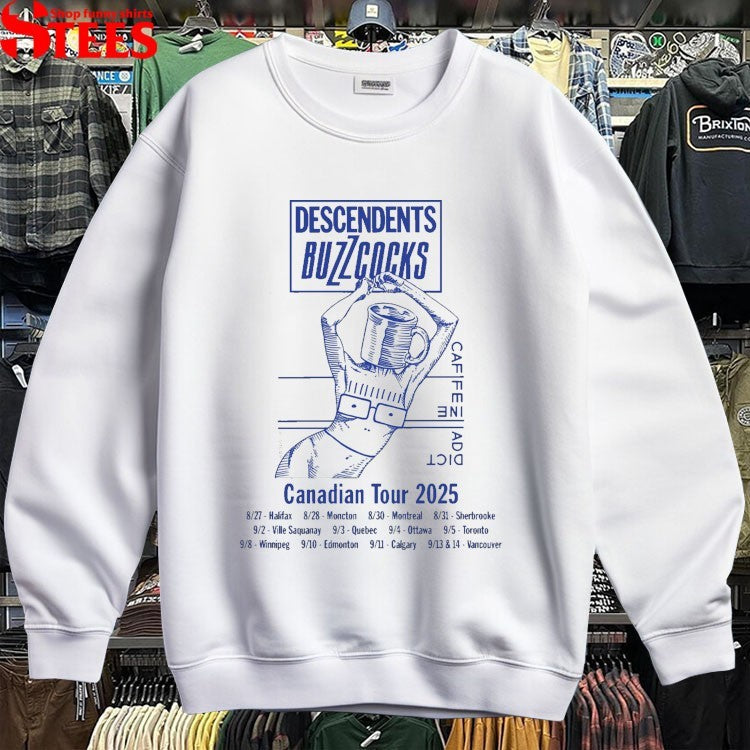 Descendents Buzzcocks Canadian Tour 2025 T-Shirt