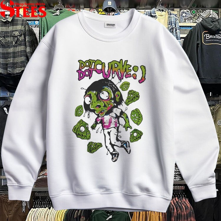 Dot Dot Curve Zombie Pie T-shirts