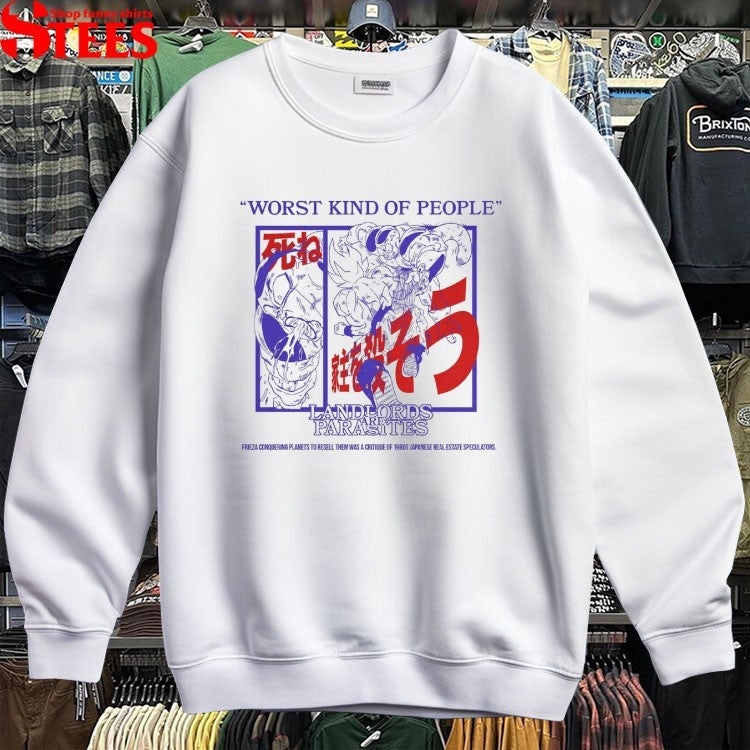 Dragonball Landlords Are Parasites Worst Kind Of People T-Shirt