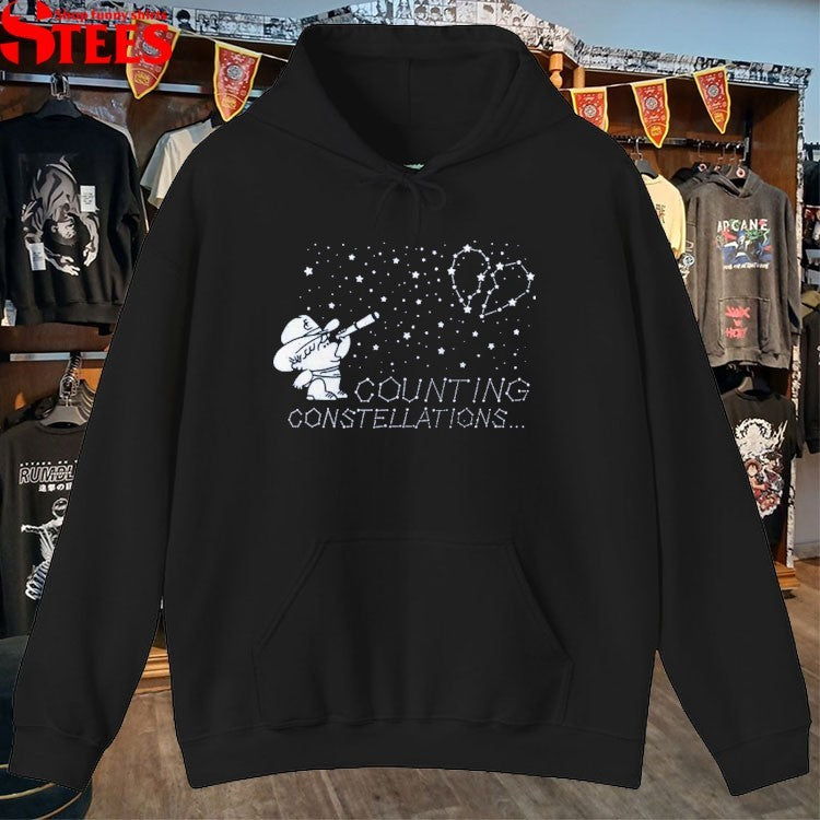 Flatland Cavalry Counting Constellations T-shirts