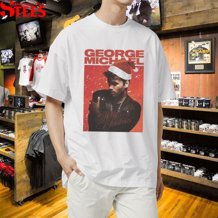 George Michael Merry Christmas T-shirts
