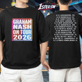 Graham Nash Tour 2026 T-shirts