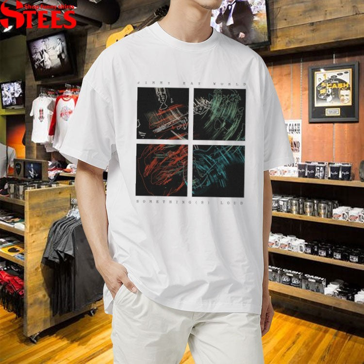 Jimmy Eat World Something(s) Loud Quad Logo T-Shirt