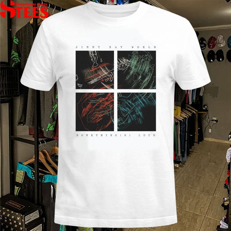 Jimmy Eat World Something(s) Loud Quad Logo T-Shirt