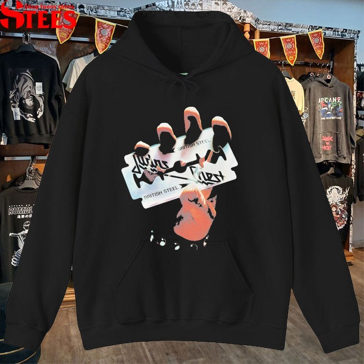 Judas Priest British Steel Hand T-shirts