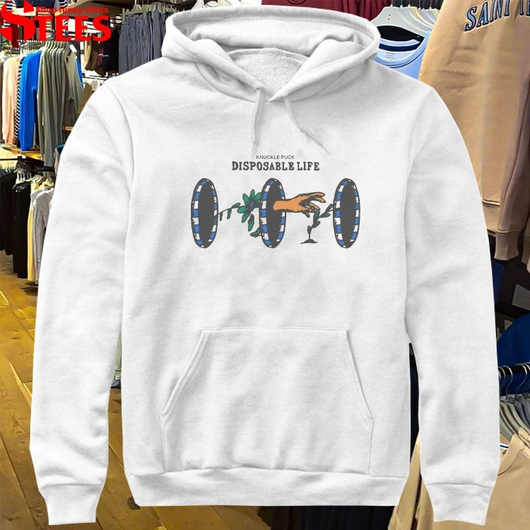 Knuckle Puck Disposable Life Hand T-shirts