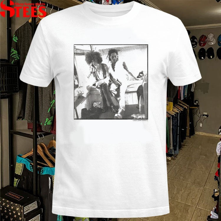 Lenny Kravitz And Craig Ross Photo T-shirts