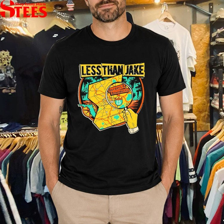 Less Than Jake Borders & Boundaries T-Shirt