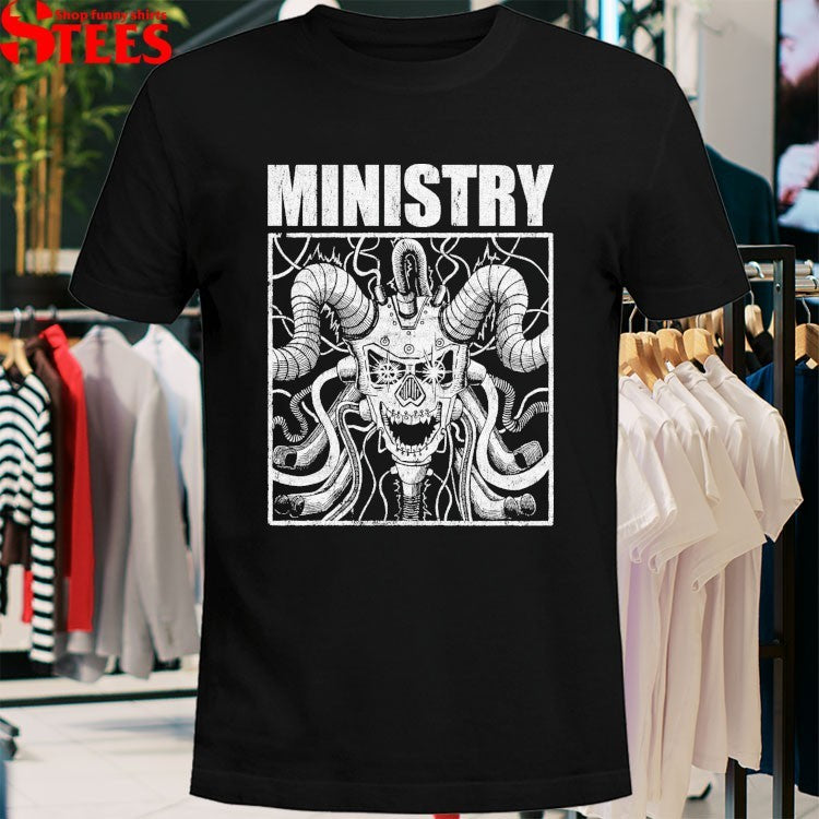 Ministry Machine Skull T-shirts