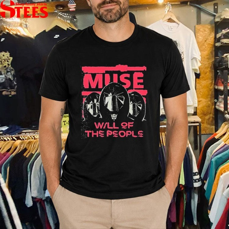 Muse Will Of The People Masks T-Shirt