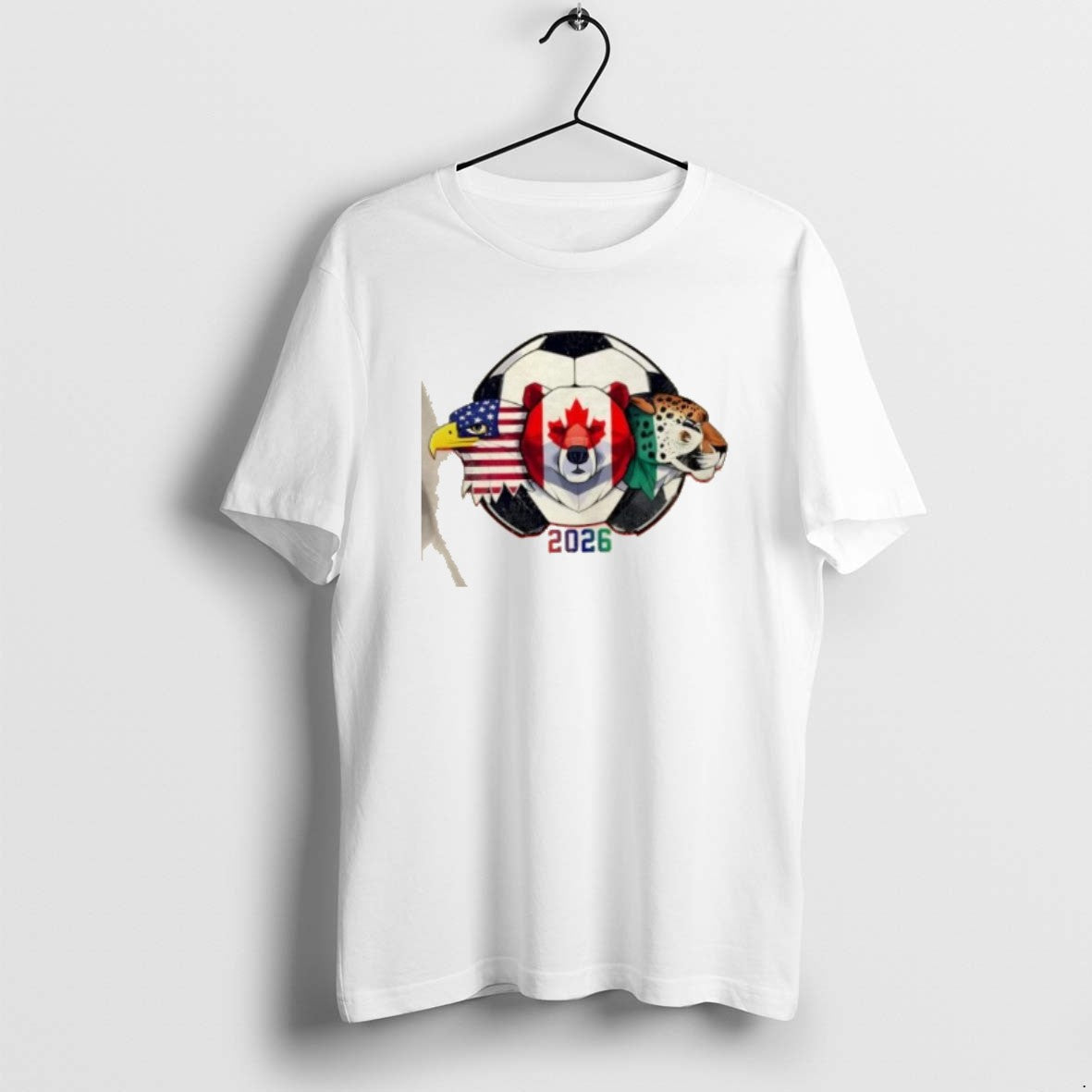 Official North American Soccer 2026 Fan Graphic Unisex