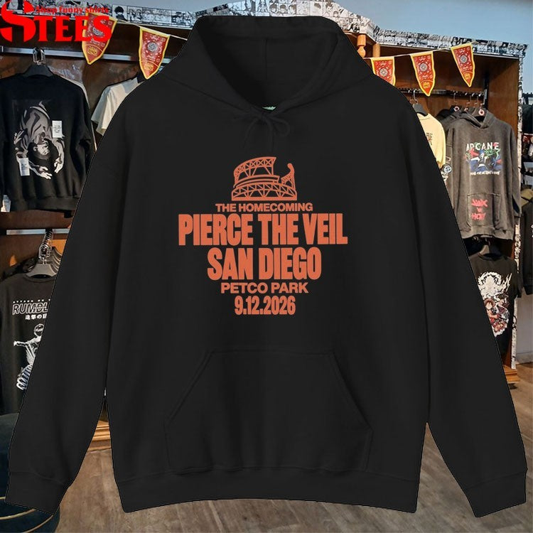 Pierce The Veil San Diego Petco Park September 12 2026 T-Shirt