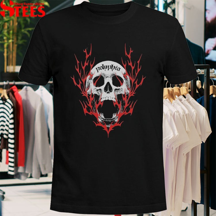 Polyphia Gnashing Teeth Skull T-Shirt