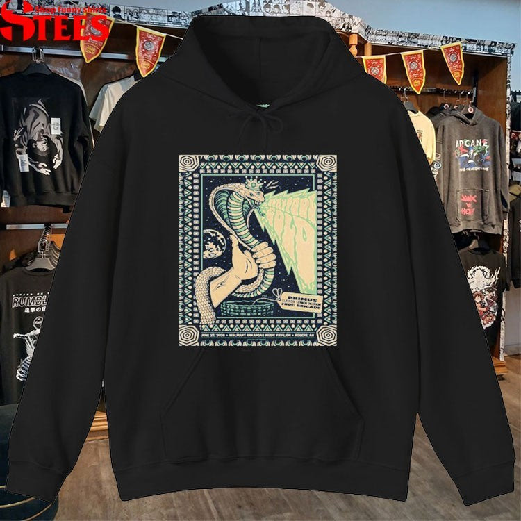Primus Claypool Gold Walmart AMP in Rogers, AR June 22 2026 T-Shirt