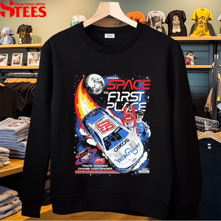 Ryan Preece From Space To First Place Winner Chase Contender Coke Zero Sugar 400 Win T-shirts