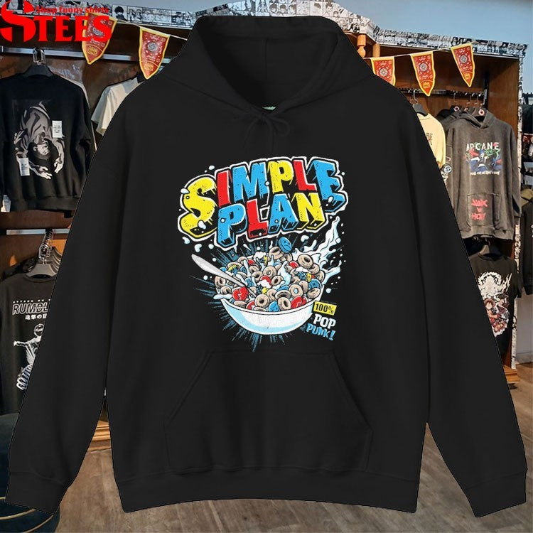 Simple Plan Cereal 100% Pop Punk T-shirts