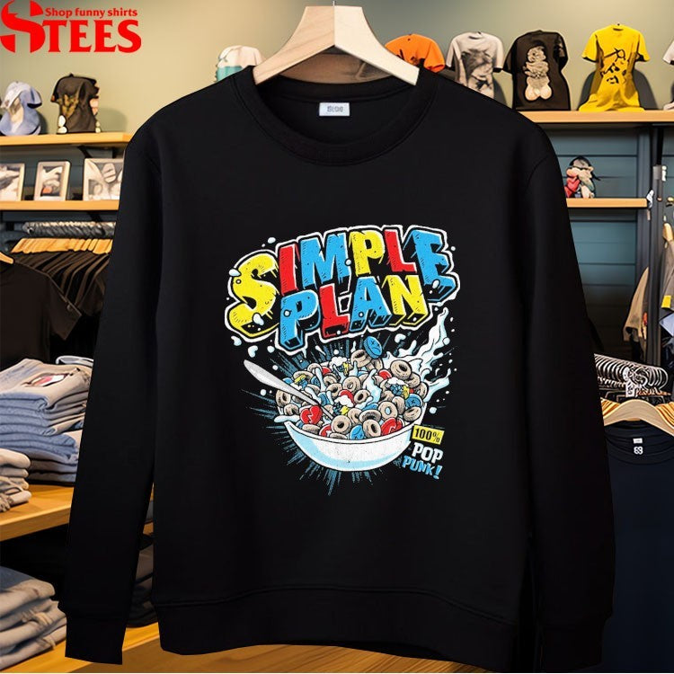 Simple Plan Cereal 100% Pop Punk T-shirts