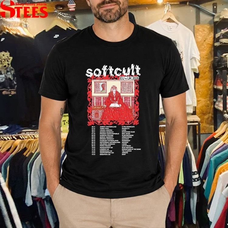 Softcult EU UK Tour 2026 Tour Dates T-shirts