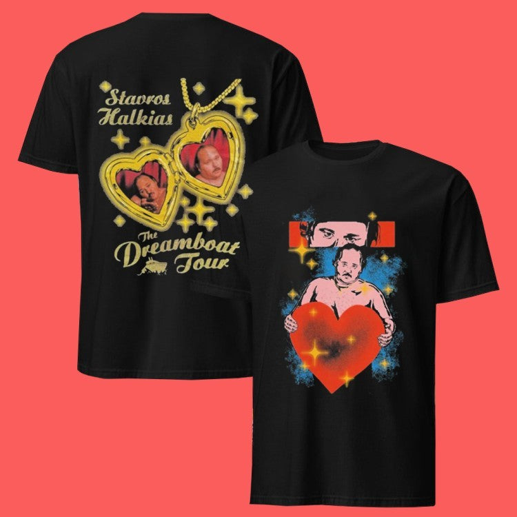 Stavvy Stavros Halkias The Dreamboat Tour Shirt