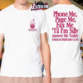 Super Furry Animals Answer Me Today Phone Me Page Me Fax Me ’til I’m Silly T-Shirt