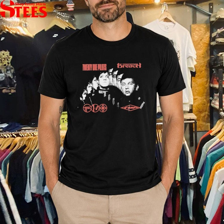 Twenty One Pilots Breach Faces T-Shirt