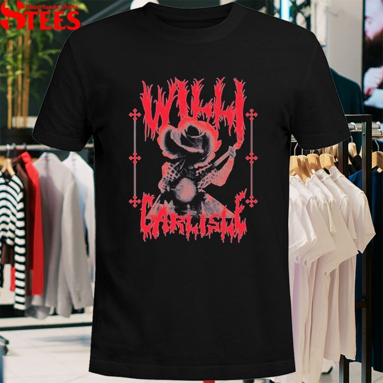 Willi Carlisle Rose Head T-shirts