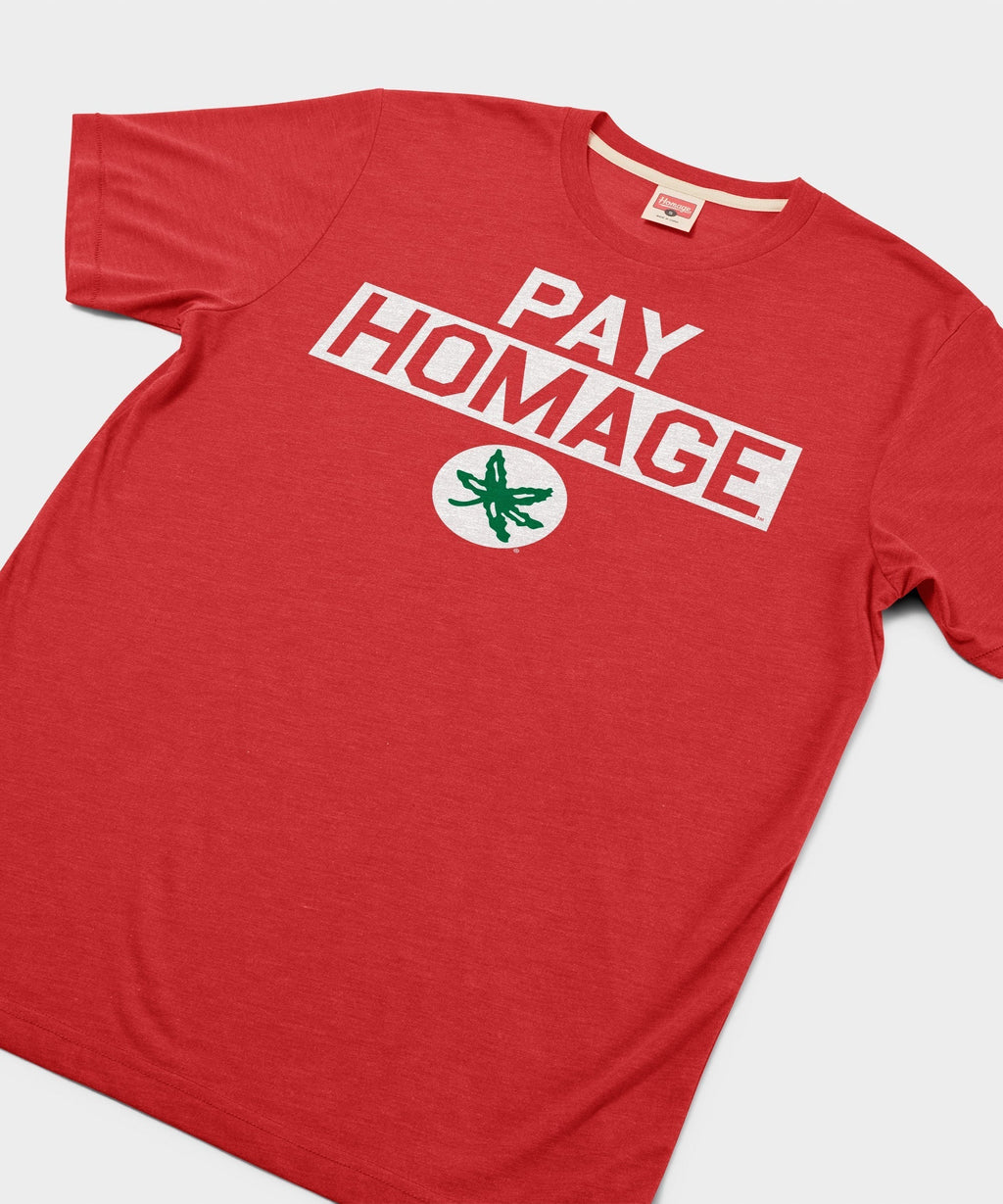Ohio State Buckeye Leaf Pay Homage Unisex