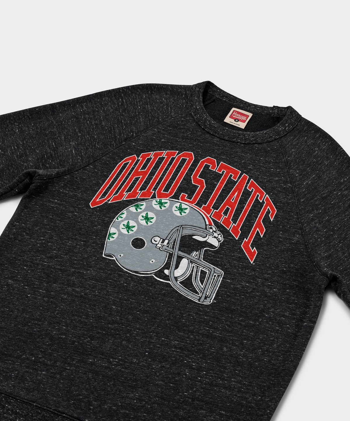Ohio State Helmet Retro Crewneck Unisex